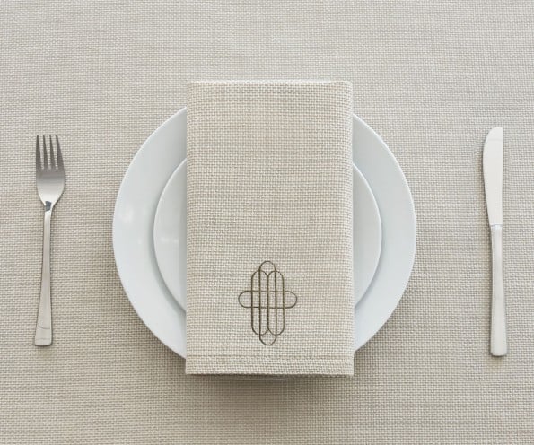 Embroidered Spero Napkins