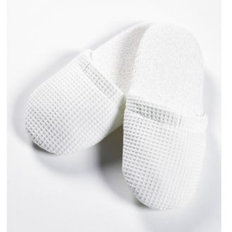 Closed Toe Waffle Slippers