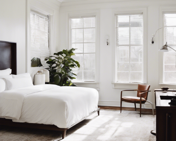 White bedding decorating ideas